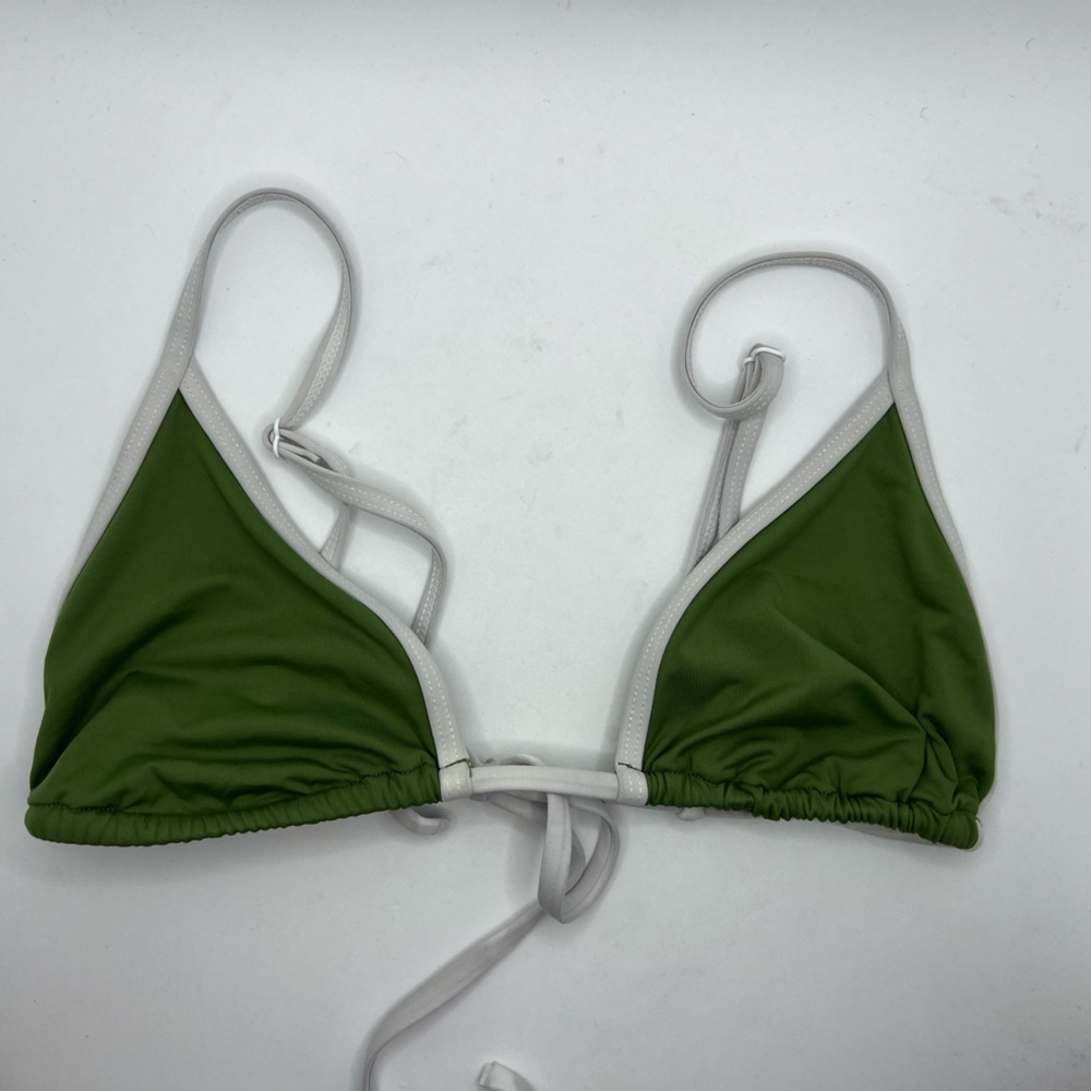 WeWoreWhat. Small. Green/white.